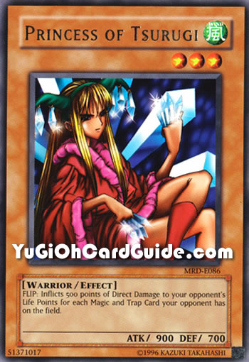Carte Yu-Gi-Oh! - Princesse De Tsurugi [MRD-F086