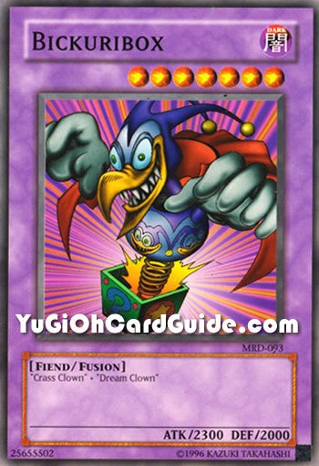 Yu-Gi-Oh Card: Bickuribox