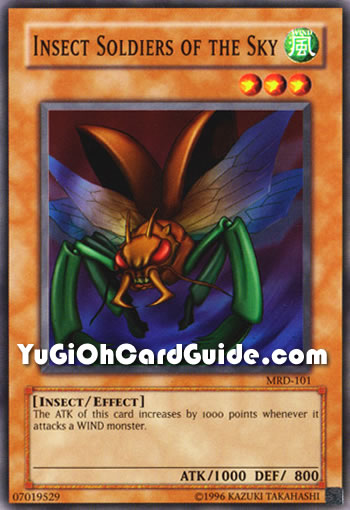 Yu-Gi-Oh Card: Insect Soldiers of the Sky