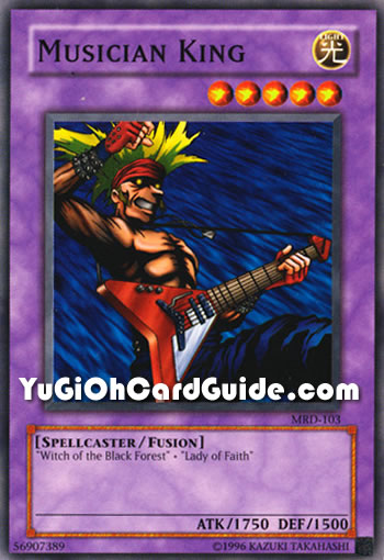 Yu-Gi-Oh Card: Musician King