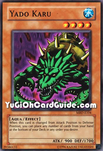 Yu-Gi-Oh Card: Yado Karu