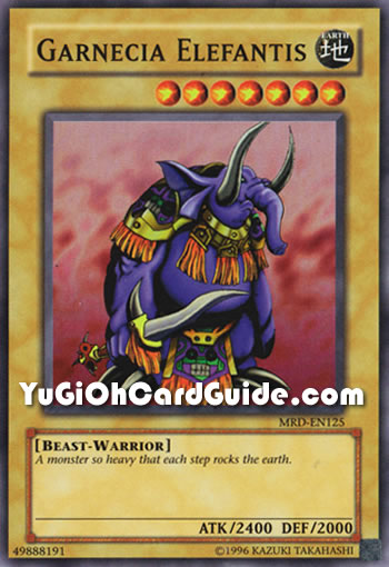 Yu-Gi-Oh Card: Garnecia Elefantis
