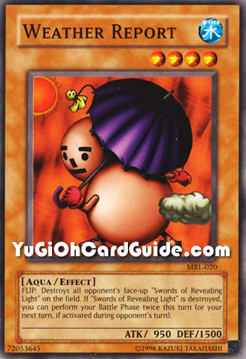 Yu-Gi-Oh Card: Weather Report