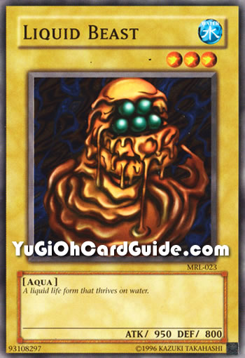 Yu-Gi-Oh Card: Liquid Beast