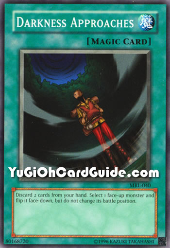 Yu-Gi-Oh Card: Darkness Approaches