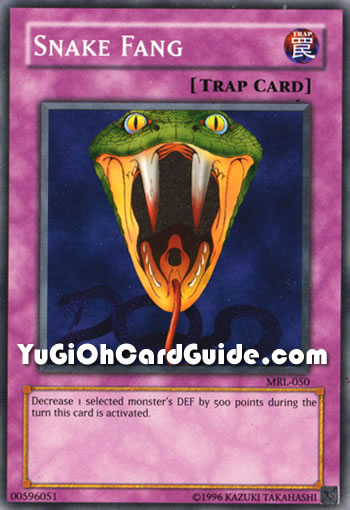 Yu-Gi-Oh Card: Snake Fang