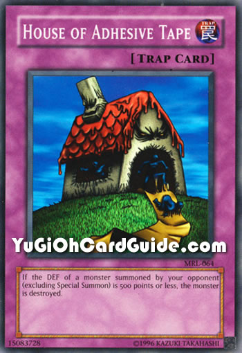 Yu-Gi-Oh Card: House of Adhesive Tape