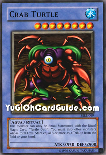 Yu-Gi-Oh Card: Crab Turtle