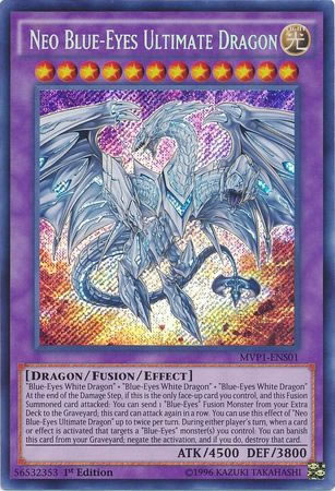 Yu-Gi-Oh Card: Neo Blue-Eyes Ultimate Dragon