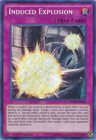 Yu-Gi-Oh Card: Induced Explosion