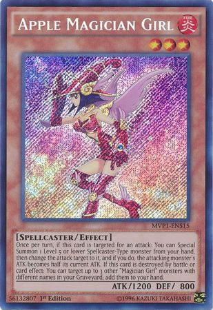 Yu-Gi-Oh Card: Apple Magician Girl
