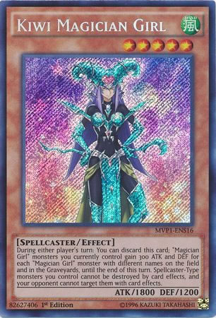 Yu-Gi-Oh Card: Kiwi Magician Girl