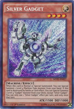 Yu-Gi-Oh Card: Silver Gadget
