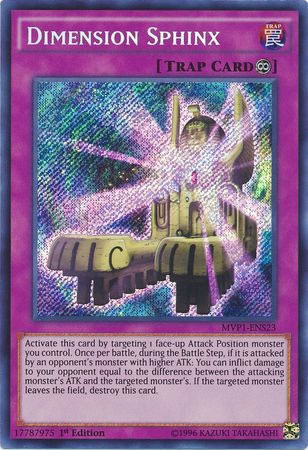 Yu-Gi-Oh Card: Dimension Sphinx