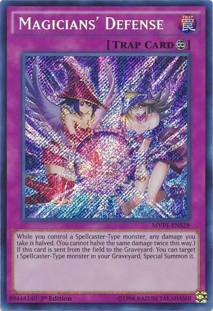 Yu-Gi-Oh Card: Magicians' Defense