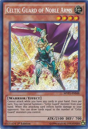 Yu-Gi-Oh Card: Celtic Guard of Noble Arms