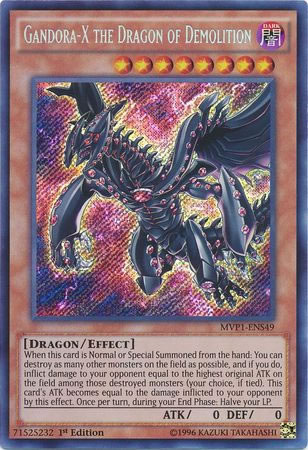 Yu-Gi-Oh Card: Gandora-X the Dragon of Demolition