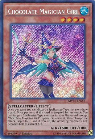 Yu-Gi-Oh Card: Chocolate Magician Girl