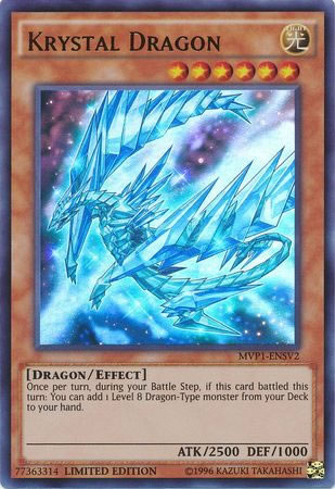 Yu-Gi-Oh Card: Krystal Dragon