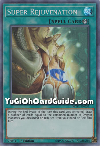 Yu-Gi-Oh Card: Super Rejuvenation