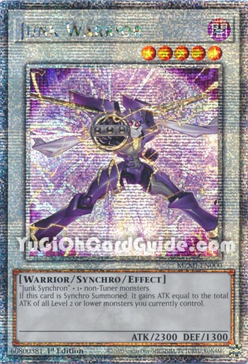 Yu-Gi-Oh Card: Junk Warrior