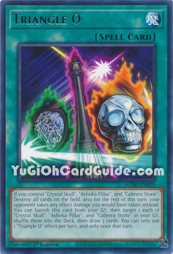 Yu-Gi-Oh Card: Triangle O