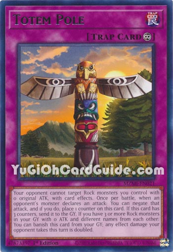 Yu-Gi-Oh Card: Totem Pole
