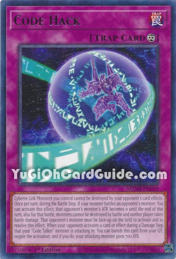 Yu-Gi-Oh Card: Code Hack