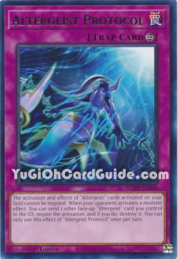 Yu-Gi-Oh Card: Altergeist Protocol