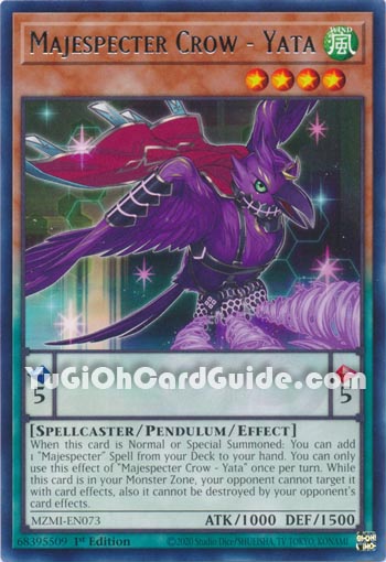 Yu-Gi-Oh Card: Majespecter Crow - Yata