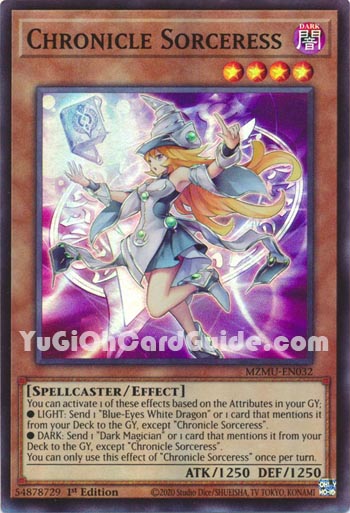 Yu-Gi-Oh Card: Chronicle Sorceress