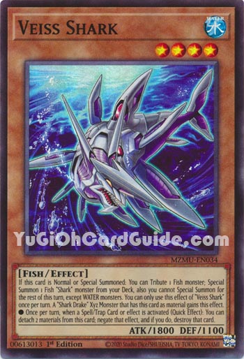Yu-Gi-Oh Card: Veiss Shark