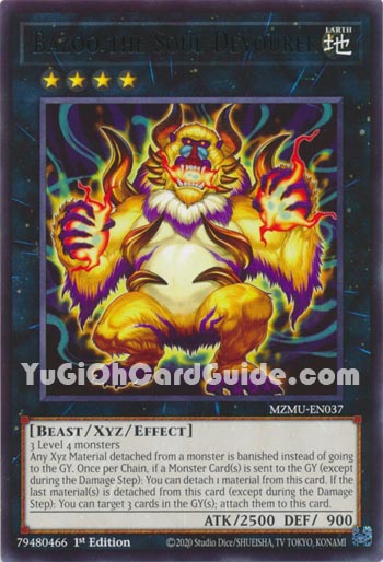 Yu-Gi-Oh Card: Bazoo the Soul-Devourer