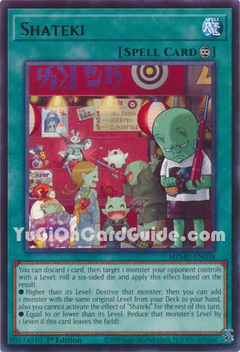Yu-Gi-Oh Card: Shateki
