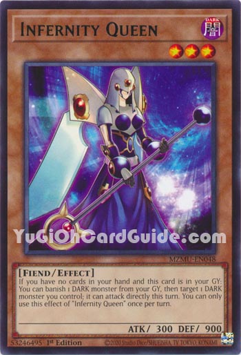 Yu-Gi-Oh Card: Infernity Queen