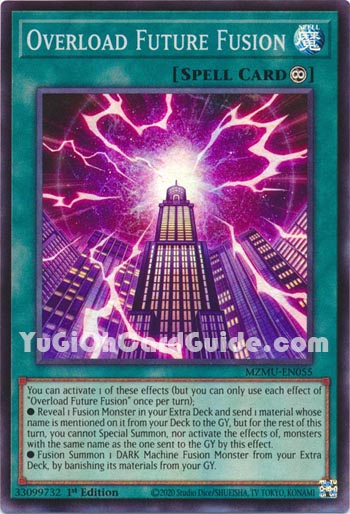Yu-Gi-Oh Card: Overload Future Fusion