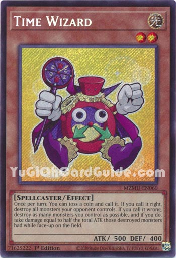 Yu-Gi-Oh Card: Time Wizard