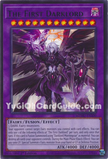 Yu-Gi-Oh Card: The First Darklord
