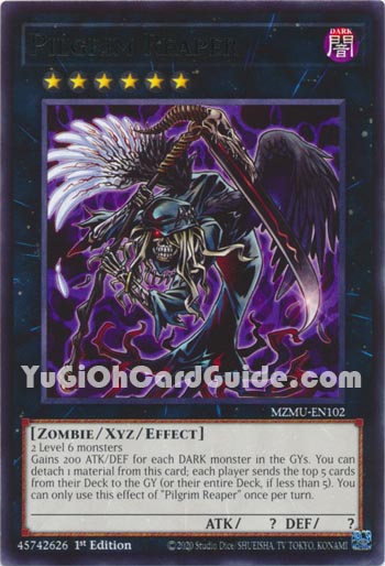Yu-Gi-Oh Card: Pilgrim Reaper