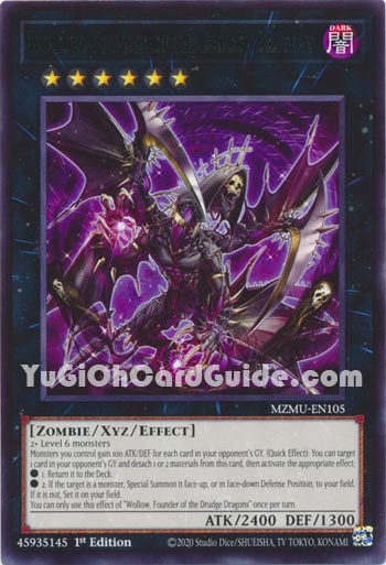 Yu-Gi-Oh Card: Wollow, Founder of the Drudge Dragons