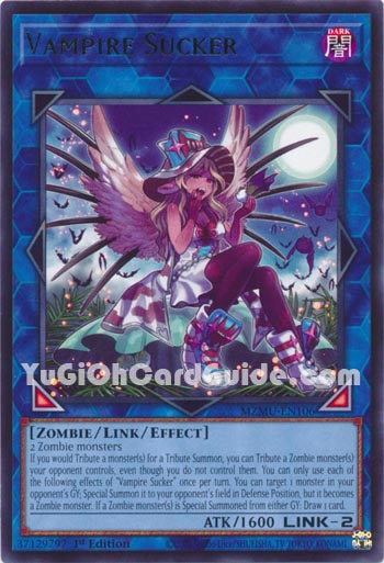Yu-Gi-Oh Card: Vampire Sucker