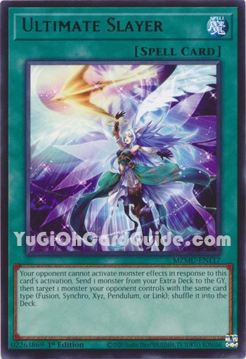 Yu-Gi-Oh Card: Ultimate Slayer