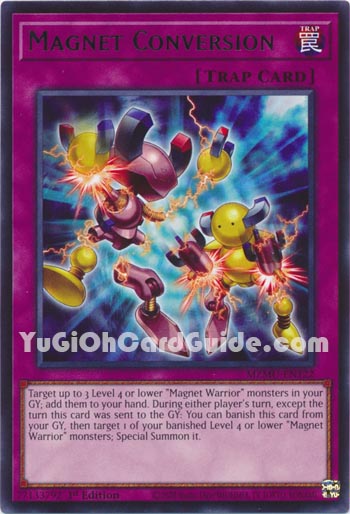 Yu-Gi-Oh Card: Magnet Conversion