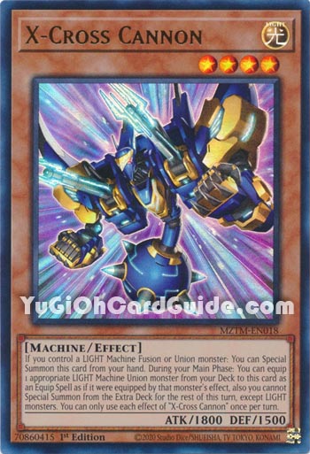 Yu-Gi-Oh Card: X-Cross Cannon