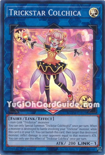 Yu-Gi-Oh Card: Trickstar Colchica