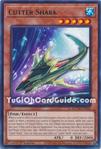 Yu-Gi-Oh Card: Cutter Shark