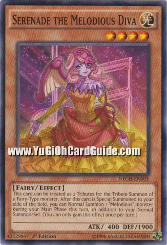 Yu-Gi-Oh Card Yu-Gi-Oh! Card - Aria The Melodious Diva (DUEA-EN014 Common)  - Duelist Alliance Unlimited Edition Unlimited Edition Duelist Alliance