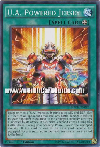 Yu-Gi-Oh Card: U.A. Powered Jersey
