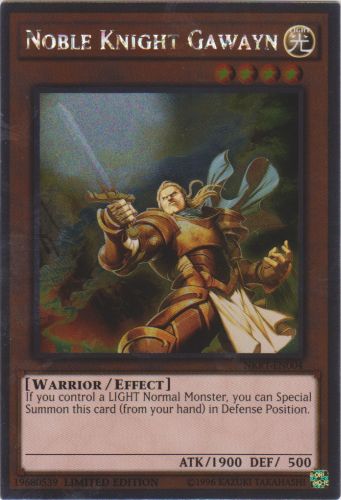 Yu-Gi-Oh Card: Noble Knight Gawayn