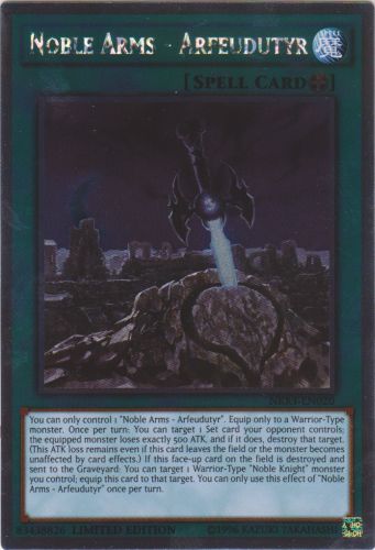 Yu-Gi-Oh Card: Noble Arms - Arfeudutyr